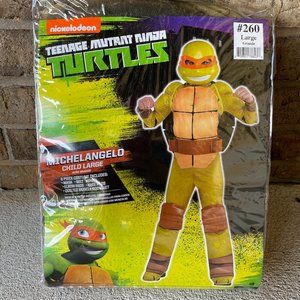 TMNT Michelangelo Halloween Costume NWT 8/10 and 12/14